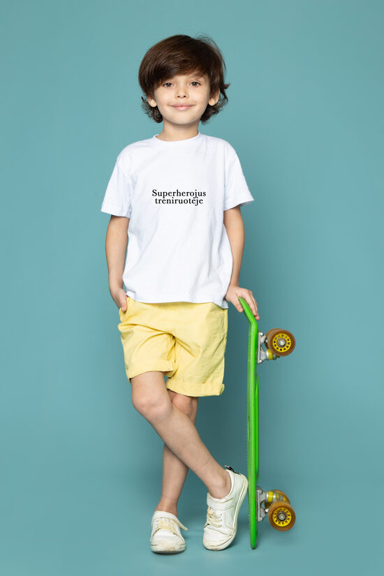 Vaikiški marškinėliai su užrašu berniukui 👦 Personalizuoti drabužiai vaikams